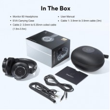 Навушники OneOdio Monitor 80 3,5 мм/6, 35 мм Black (Monitor 80 Black) - Фото