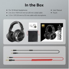 Навушники OneOdio Pro 10 3,5 мм/6, 35 мм Black (Pro 10 Black) - Фото