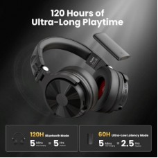 Навушники OneOdio Studio Max 1 Bluetooth Hi-Res Wireless/LDAC +3,5 мм/6, 35 мм Audio (Studio Max 1 Black) - Фото
