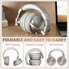 Навушники OneOdio Studio Pro C Bluetooth+3,5 мм Silver (Pro C Silver) - Фото