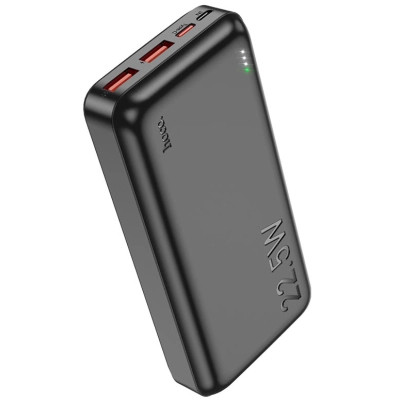 Батарея універсальна HOCO 20000 mAh, 22.5W, Black (J101A/45365)