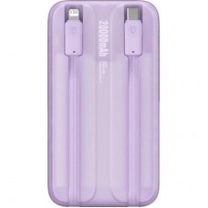 Батарея універсальна Baseus Comet 20000 mAh 22.5W PD QC Purple (PPMD020105) - Фото