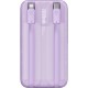 Батарея універсальна Baseus Comet 20000 mAh 22.5W PD QC Purple (PPMD020105)
