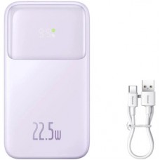 Батарея універсальна Baseus Comet 20000 mAh 22.5W PD QC Purple (PPMD020105) - Фото