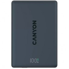 Батарея універсальна Canyon 5000 mAh OnPower 500 PD20W Magnetic wireless MagSafe Black (CNS-CPB500B)