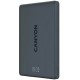Батарея універсальна Canyon 5000 mAh OnPower 500 PD20W Magnetic wireless MagSafe Black (CNS-CPB500B)