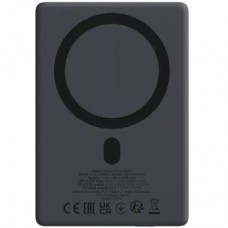 Батарея універсальна Canyon 5000 mAh OnPower 500 PD20W Magnetic wireless MagSafe Black (CNS-CPB500B) - Фото
