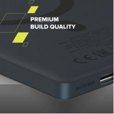 Батарея універсальна Canyon 5000 mAh OnPower 500 PD20W Magnetic wireless MagSafe Black (CNS-CPB500B) - Фото