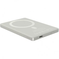 Батарея універсальна Canyon 5000 mAh OnPower 500 PD20W Magnetic wireless MagSafe Grey (CNS-CPB500G) - Фото