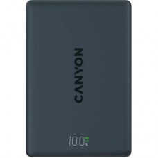 Батарея універсальна Canyon 10000 mAh OnPower 511 PD20W Magnetic wireless MagSafe Black (CNS-CPB511B)