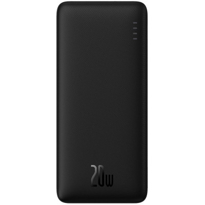 Батарея універсальна Baseus Airpow 20000 mAh 20W PD/3.0, QC/3.0, black (P10022804113-00)