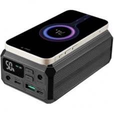 Батарея універсальна Sandberg 27000 mAh Laptop DC1224v 84W, PD/100W, QC/3.0, QI/10W, PowerThrough (421-13) - Фото