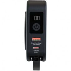 Батарея універсальна Energizer Magnetic Wireless 10000 mAh 20W PD, AC заряджання, QI/15W, built-in USB-C (QM10001AC) - Фото