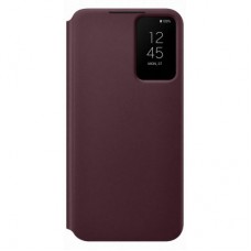 Чохол для мобільного телефона Samsung Smart Clear View Cover Galaxy S22 Plus Burgundy (EF-ZS906CEEGRU) - Фото