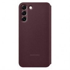 Чохол для мобільного телефона Samsung Smart Clear View Cover Galaxy S22 Plus Burgundy (EF-ZS906CEEGRU) - Фото