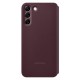 Чохол для мобільного телефона Samsung Smart Clear View Cover Galaxy S22 Plus Burgundy (EF-ZS906CEEGRU)
