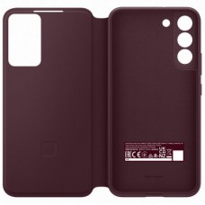 Чохол для мобільного телефона Samsung Smart Clear View Cover Galaxy S22 Plus Burgundy (EF-ZS906CEEGRU) - Фото