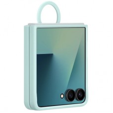 Чохол для мобільного телефона Samsung Silicone with Ring Galaxy Flip 7 Black (EF-PF766TMEGUA) - Фото