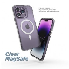 Чехол для мобильного телефона Armorstandart Clear-C MagCase Apple iPhone 17 Pro Max Transparent (ARM87400) Чехол для мобильного телефона Armorstandart Clear-C MagCase Apple iPhone 17 Pro Max Transparent (ARM87400) - Фото