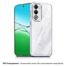 Чехол для мобильного телефона BeCover Silicone Oppo A5 2025 4G/5G Transparent (713882) - Фото