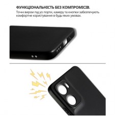 Чехол для мобильного телефона BeCover Silicone Motorola Moto G06 / G06 Power 4G Black (714690) - Фото