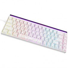 Клавіатура Ajazz NK68 Red Switch USB UA White (NK68-R-S-W) Клавіатура Ajazz NK68 Red Switch USB UA White (NK68-R-S-W) - Фото