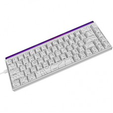 Клавіатура Ajazz NK68 Red Switch USB UA White (NK68-R-S-W) Клавіатура Ajazz NK68 Red Switch USB UA White (NK68-R-S-W) - Фото