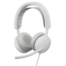 Навушники Logitech Zone Wired 2 USB White (981-001621) - Фото