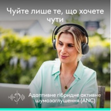 Навушники Logitech Zone Wireless 2 ES Graphite (981-001503) - Фото