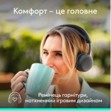 Навушники Logitech Zone Wireless 2 ES Graphite (981-001503) - Фото