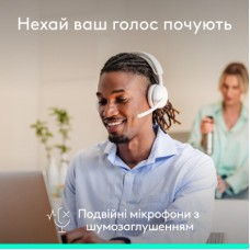 Наушники Logitech Zone Wireless 2 ES Off-White (981-001508) - Фото