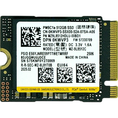 Накопичувач SSD M.2 2230 512 GB Samsung (MZ9L8512HDLU-00BD1)