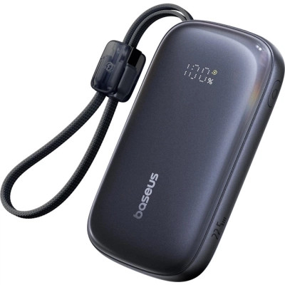 Батарея універсальна Baseus EnerFill FC21 Qpow 3 Ultra 20000 mAh 45 W Black (E0027P00)