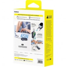 Батарея універсальна Baseus EnerFill FC21 Qpow 3 Ultra 20000 mAh 45 W Black (E0027P00) - Фото