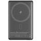Батарея универсальная Sigma X-power SI10A7QL-MAG grey 10000mAh, Magnetic wireless 15W, PD+QC, 20W max (4827798955116)