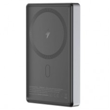 Батарея универсальная Sigma X-power SI10A7QL-MAG grey 10000mAh, Magnetic wireless 15W, PD+QC, 20W max (4827798955116) - Фото
