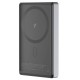 Батарея универсальная Sigma X-power SI10A7QL-MAG grey 10000mAh, Magnetic wireless 15W, PD+QC, 20W max (4827798955116)