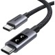 Дата кабель USB-C to USB-C 2.0m PD 100W L509 black Ugreen (35512)
