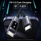 Дата кабель USB-C to USB-C 2.0m PD 100W L509 black Ugreen (35512)