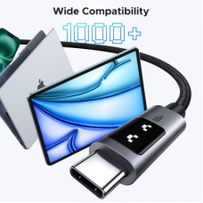 Дата кабель USB-C to USB-C 2.0m PD 100W L509 black Ugreen (35512) - Фото