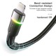 Дата кабель USB 2.0 AM to Lightning 1.0m 2.4A black Essager (EXCL-XCD01)