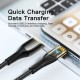 Дата кабель USB 2.0 AM to USB-C 1.0m 7A black Essager (EXCT-XJ01-P)