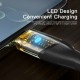 Дата кабель USB 2.0 AM to USB-C 1.0m 7A black Essager (EXCT-XJ01-P)