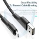 Дата кабель USB 2.0 AM to Micro 5P 1.0m 3A black Essager (EXCM-LS01)