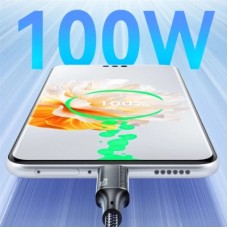 Дата кабель USB 2.0 AM to Lightning + Micro 5P + USB-C 1.2m 100W Essager (EXCMTL-JJ01-P) - Фото