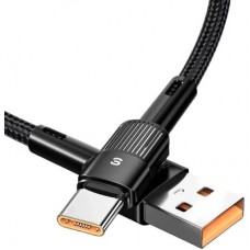 Дата кабель USB 2.0 AM to USB-C 0.5m 7A black Essager (EXCT-XCB01) - Фото