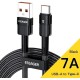Дата кабель USB 2.0 AM to USB-C 0.5m 7A black Essager (EXCT-XCB01)