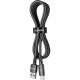 Дата кабель USB 2.0 AM to USB-C 1.0m 120W black Essager (EXC120-CG01-P)