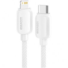 Дата кабель USB-C to Lightning 1.0m 20W white Essager (EXCTL-WL02-P) - Фото