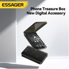 Дата кабель USB charging cable set Treasure box 0.28m Essager (ECJHZ-JH01-P) - Фото